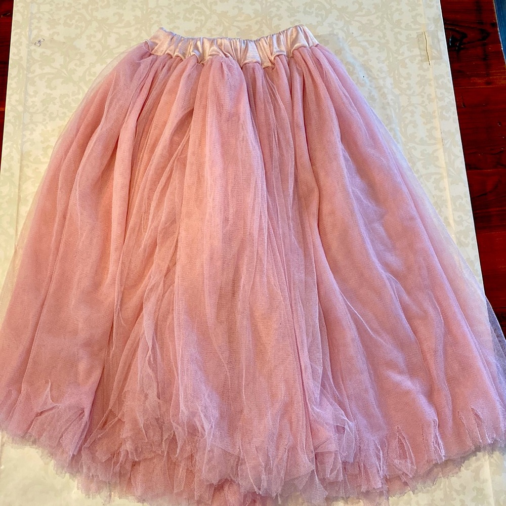💕Girls mesh frilly tulle  ballerina skirt S/M💕